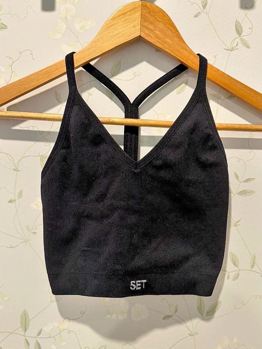 SET Active SCULPTFLEX V Bra in Onyx